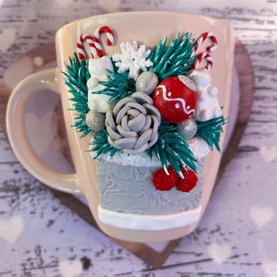 Чаша "Коледна декорация", 325 мл.